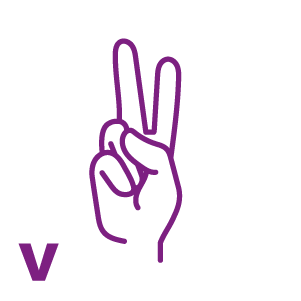 V